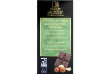 CHOCOLAT NOIR AUX NOISETTES