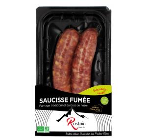 SAUCISSE FUMEE *2 S/NITRITE