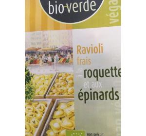 RAVIOLI FARCI ROQUETTE EPINARDS