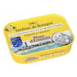 SARDINES A L'HUILE D'OLIVE ET CITRON